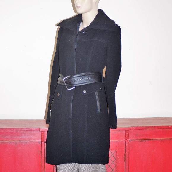 Wool Peacoat Womens 4 Andrew Marc New York Unworn - Picture 3 of 8